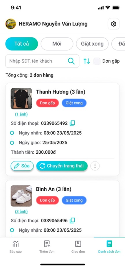 Quản lý đơn hàng tập trung & rõ ràng 3