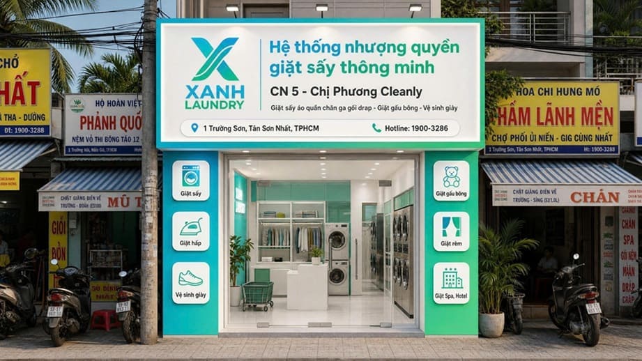 Mẫu cửa hàng 1