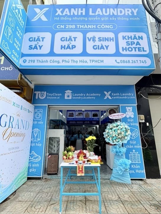 Cửa hàng XANH LAUNDRY 2